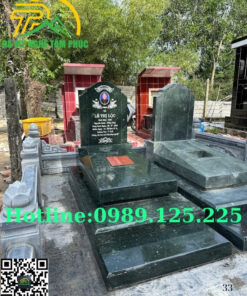 Mộ Đá Granite Hoa Cương Nguyên Khối Đẹp Bán Tại Cao Bằng