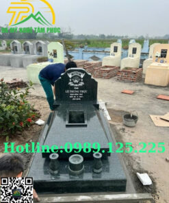 Mộ Đá Granite Hoa Cương Nguyên Khối Đẹp Bán Tại Đắk Lắk