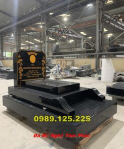 Mộ Đá Granite Hoa Cương Nguyên Khối Đẹp Bán Tại Bình Phước