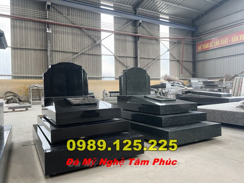 Mộ Đá Granite Hoa Cương Nguyên Khối Đẹp Bán Tại Bình Dương