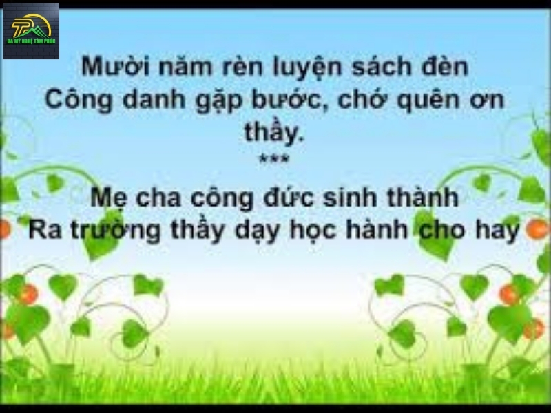 Thơ Lục Bát 4 Câu Về Cha Mẹ