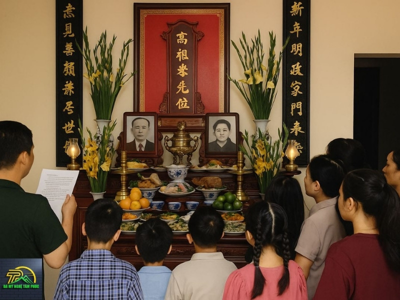 Văn Khấn Ngày Giỗ Ông Bà