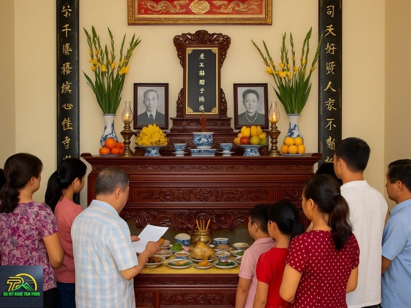 Văn Khấn Xả Tang