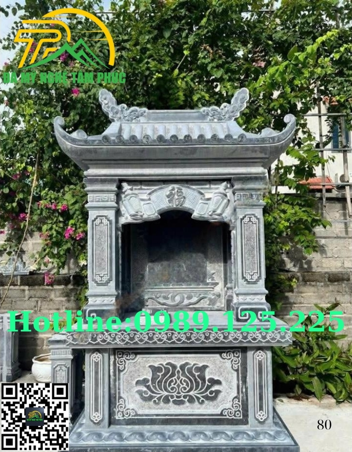 Miếu Thờ Thần Linh Bằng Đá Đẹp Bán Tại Kiên Giang